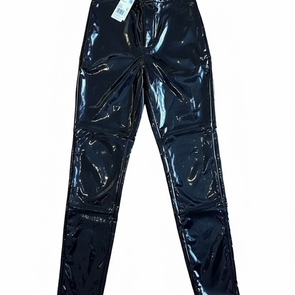 Ivy Park Black Latex Pants - Picture 2 of 2